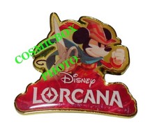 Pin's LORCANA Mickey mouse brave tailor walt Disney expo D23 jeu cartes boosters
