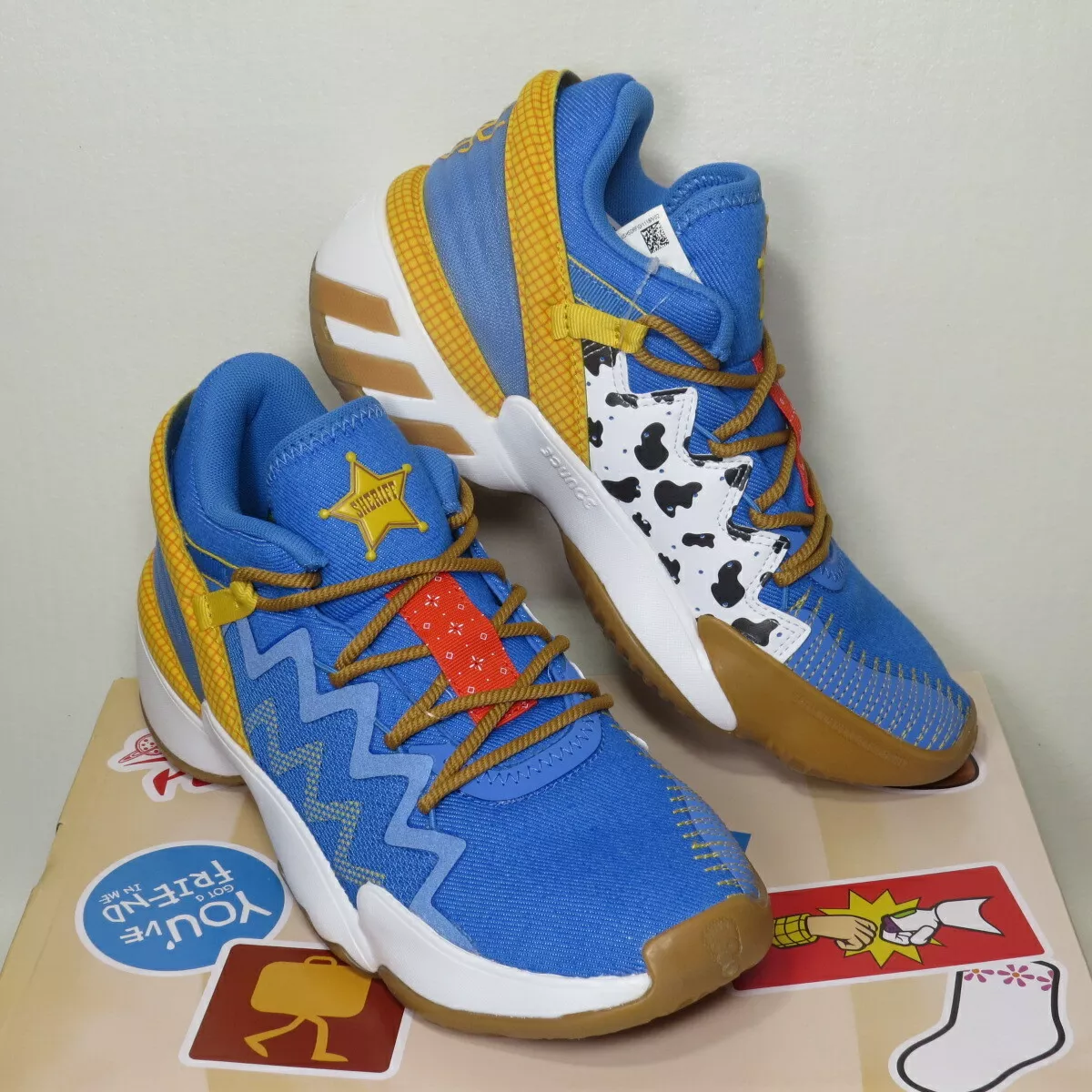 Toy Story x D.O.N. Issue 2 J Woody Basketball Shoes FX1595 Size 5Y