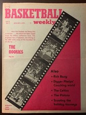 1975 Basketball Weekly Newspaper - The NBA Rookies