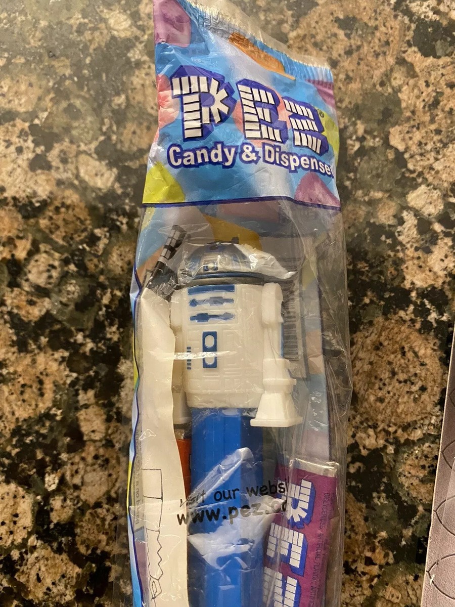 Collectible Pez Candy Dispenser R2D2 Star Wars & Princess Leia