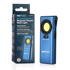 NextLED NT-6685 Pro LED Rechargeable Work Light Flashlight w/Obstacle Sensor