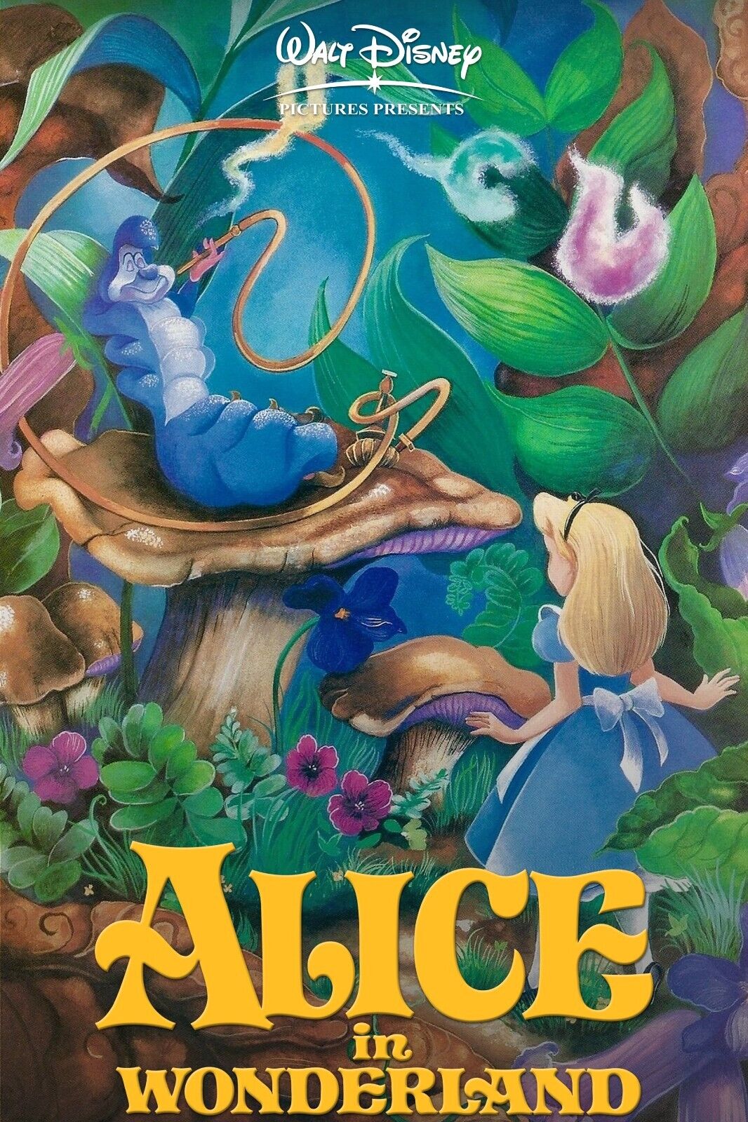 Disney Alice in Wonderland Poster 