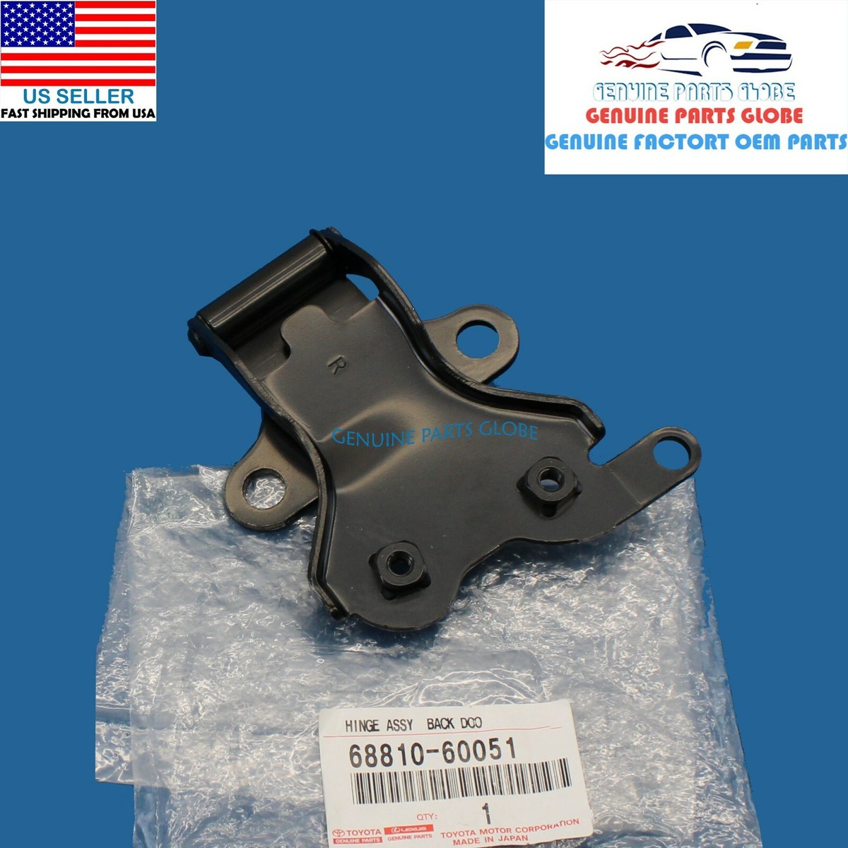 GENUINE OEM LEXUS 2010-2023 GX460 RIGHT PASSENGER BACK DOOR HINGE