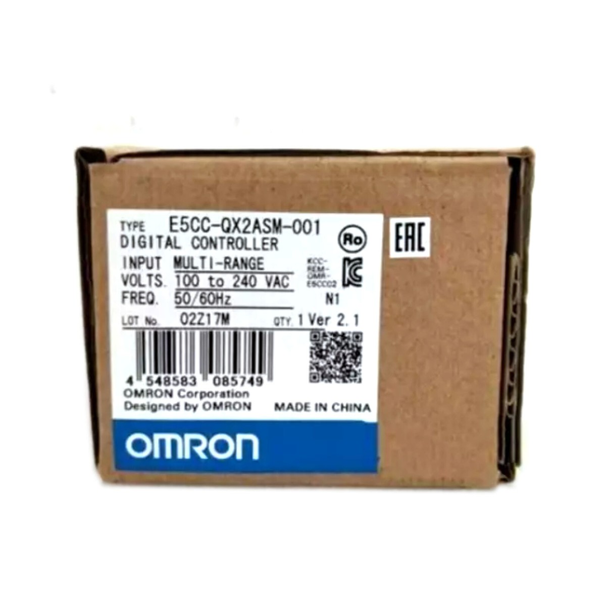 New In Box Original Omron E5CC-QX2ASM-001 Temperature New In Box Original Omron E5CC-QX2ASM-001 Temperature
