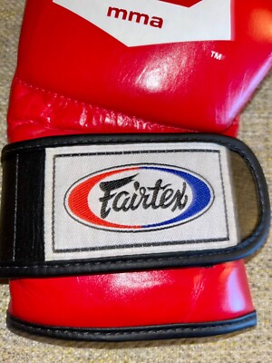 【新品】Fairtex Strikeforce MMA Gloves レッド Strikeforce MMA Gloves Unsigned Size 4XL XXXXL Version 2 V2