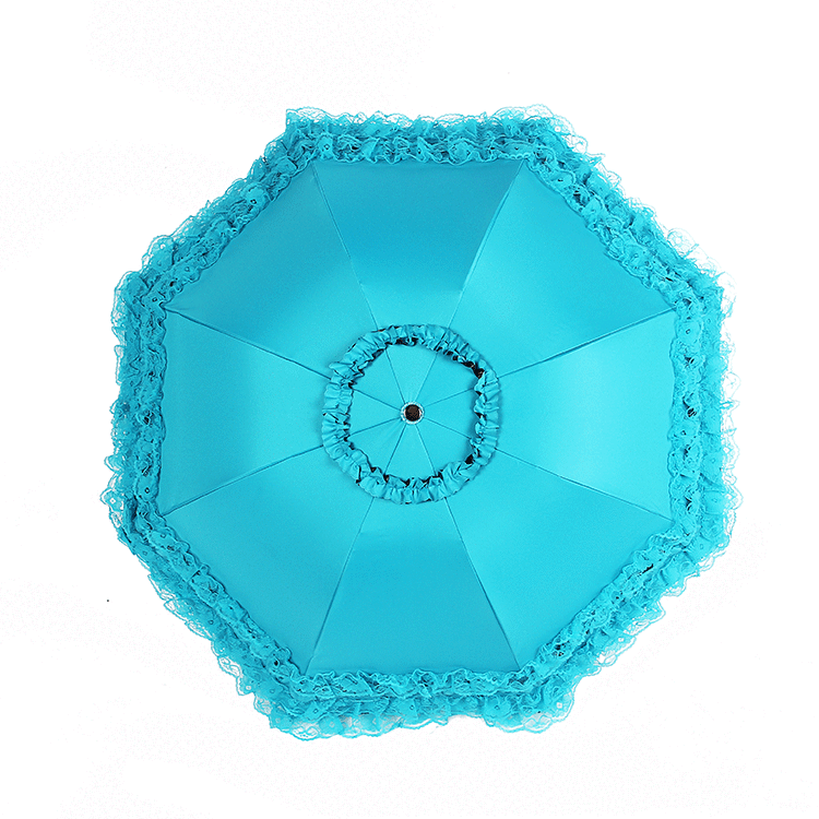 Lolita Cosplay Lace Parasol Sun / Rain Women Princess Anti-UV 3 Folding Umbrella Lolita Cosplay Lace Parasol Sun / Rain Women Princess Anti-UV 3 Folding Umbrella