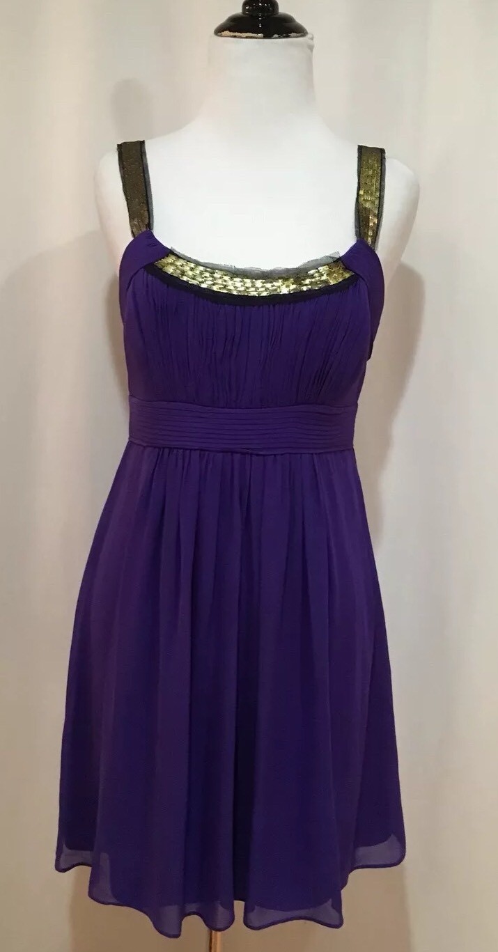 Robe De Soirée Sans Bretelles BCBG Max Azria - Taille 4 - Nouvelle Sans étiquettes - Style Empire Waist