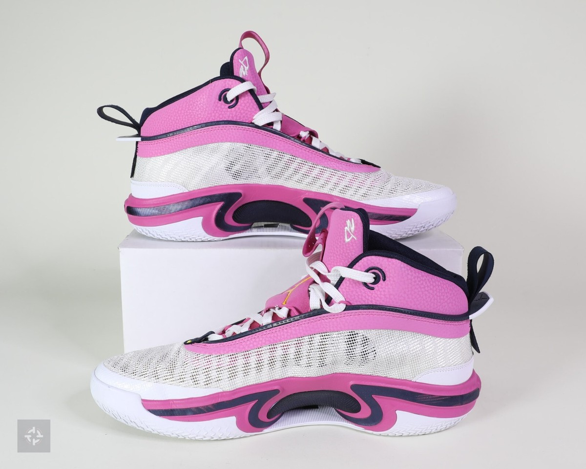 Pink Jordans Michigan Basketball Pink Sneakers Michigan Basketball