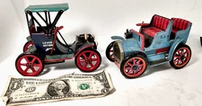 2 Modern Toys Japan Tin Cars-Lever Action & Friction - both work