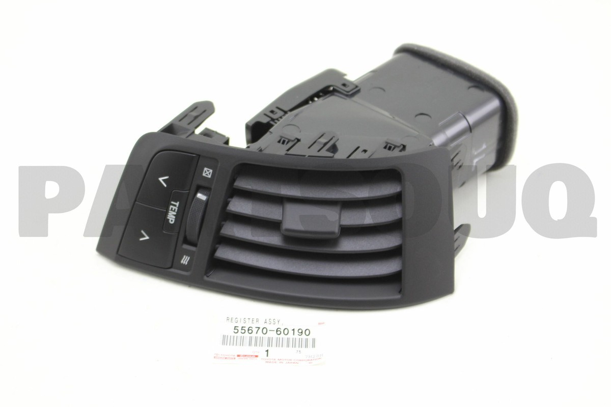 5567060190 Genuine Toyota REGISTER ASSY, INSTRUMENT PANEL, NO.3