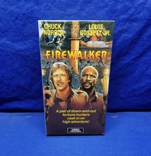 Classic Action Drama VHS: Firewalker 1986 Chuck Norris