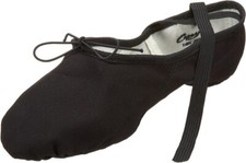 Capezio Men's Canvas Romeo Ballet Shoe Black Shoes Size 9 2021