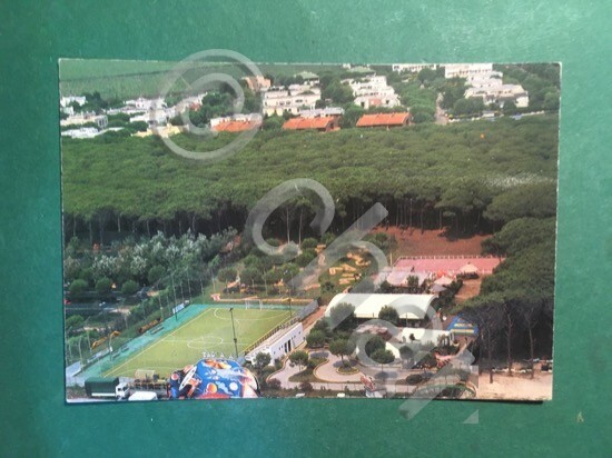 Cartolina Garden Sport - Calcetto - Minigolf - Pista Baby Car - 1970 ca.