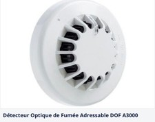Nugelec 30252 - Détecteur optique de fumée adressable DOFA3000 ; Marque Nugelec,