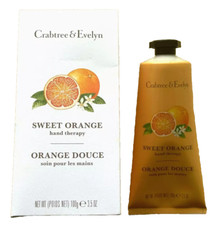 Crabtree Evelyn Sweet Orange Hand Therapy Cream 100g 3.5 OZ NIB RARE