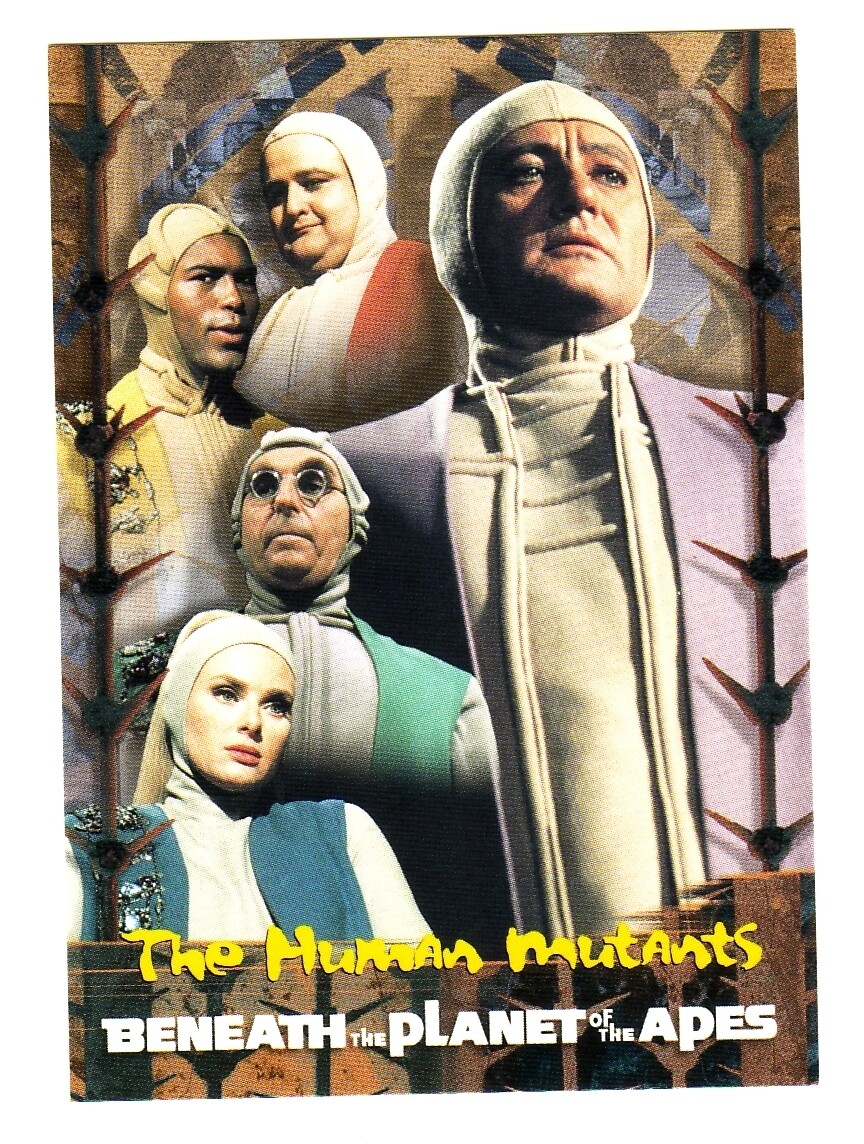 PLANET OF THE APES ARCHIVES BASE CARD 69 THE HUMAN MUTANTS | eBay