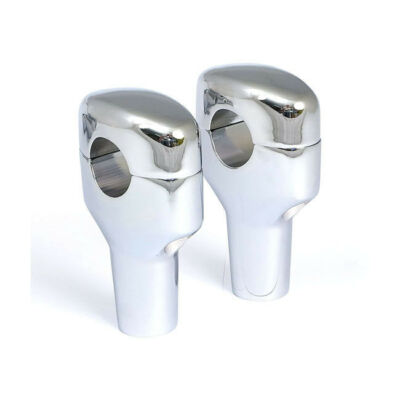 Riser Aluminium 3,5'', Chrom für Harley - Davidson mit 1 1/4'' Lenker