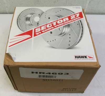 Hawk Performance HR4693 Sector 27 Rotors Set of 2