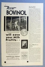 Original 1932 Standard Oil Ad Endorsed Radisson Farm of New Brighton Minnesota