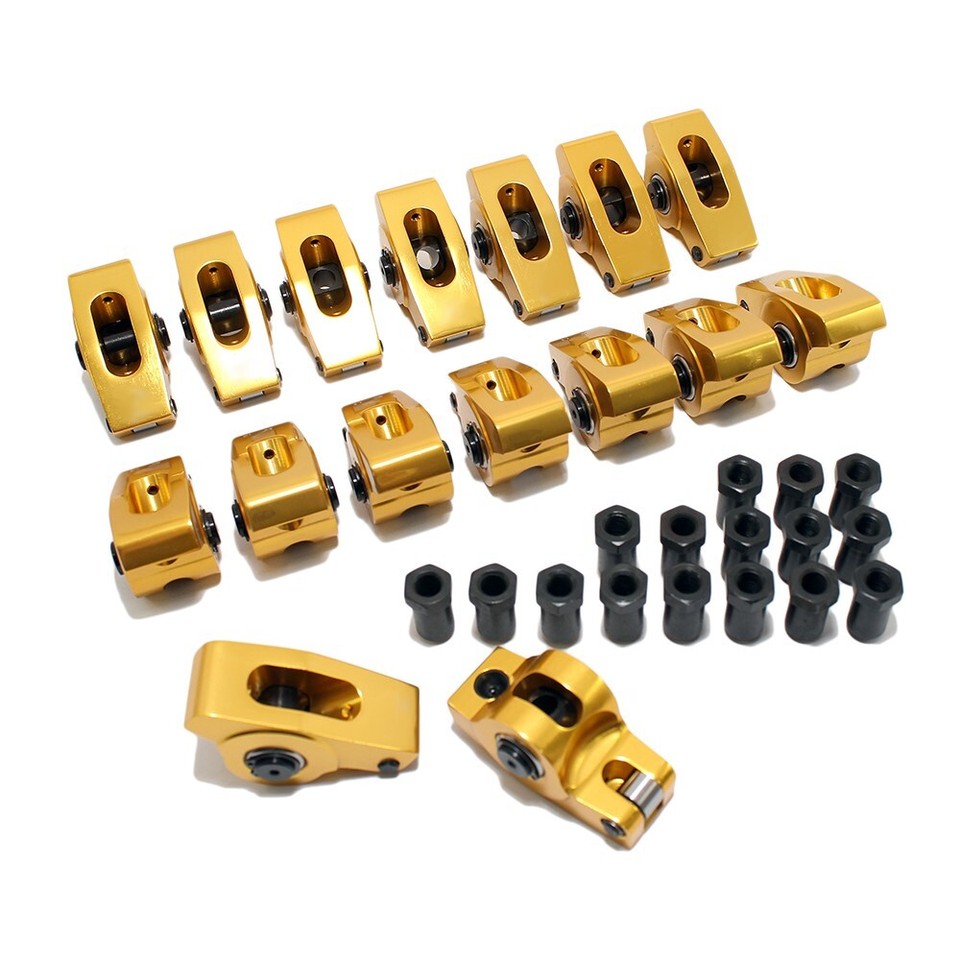 396 427 454 BBC Big Block Chevy Aluminum Roller Rocker Arms 1.7 Ratio 7 ...
