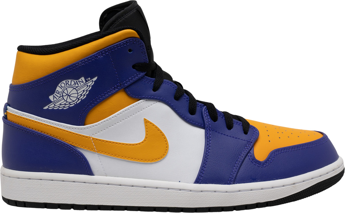 Jordan 1 Mid Lakers for Sale | Authenticity Guaranteed | eBay