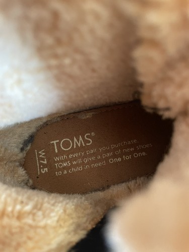 toms botas aztecas gamuza negras talla 5.5 - Imagen 3 de 14
