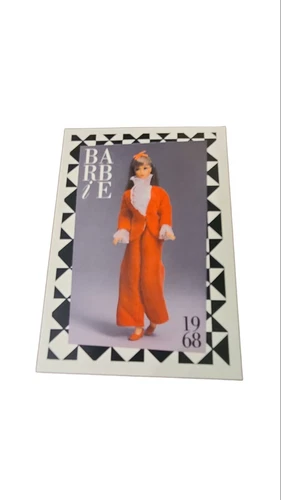 Vintage Barbie Collectible Fashion Trading Card 1968 Velvet Teens Sears Specials