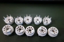 10 ea PC Mount 7 Pin Tube Sockets for Audio Vacuum Tube Audio
