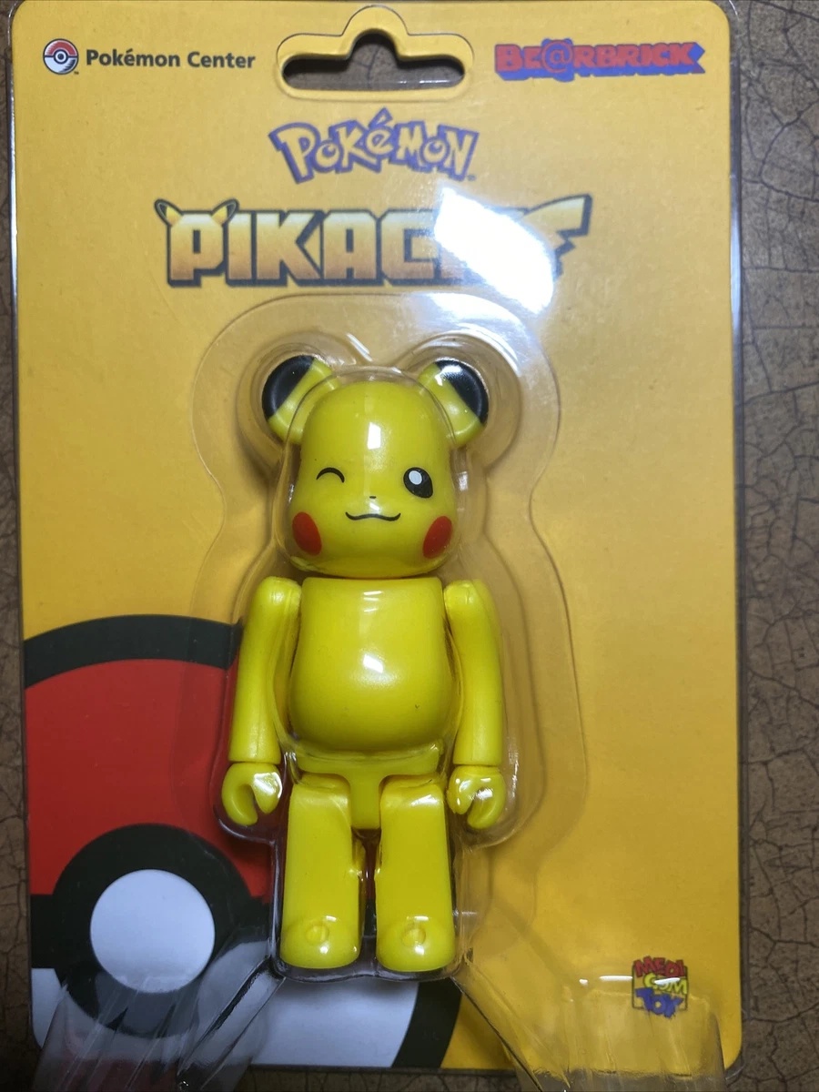 NEW Pokemon Center Bearbrick Pikachu Figure BE RBRICK from Medicom Toy Collect