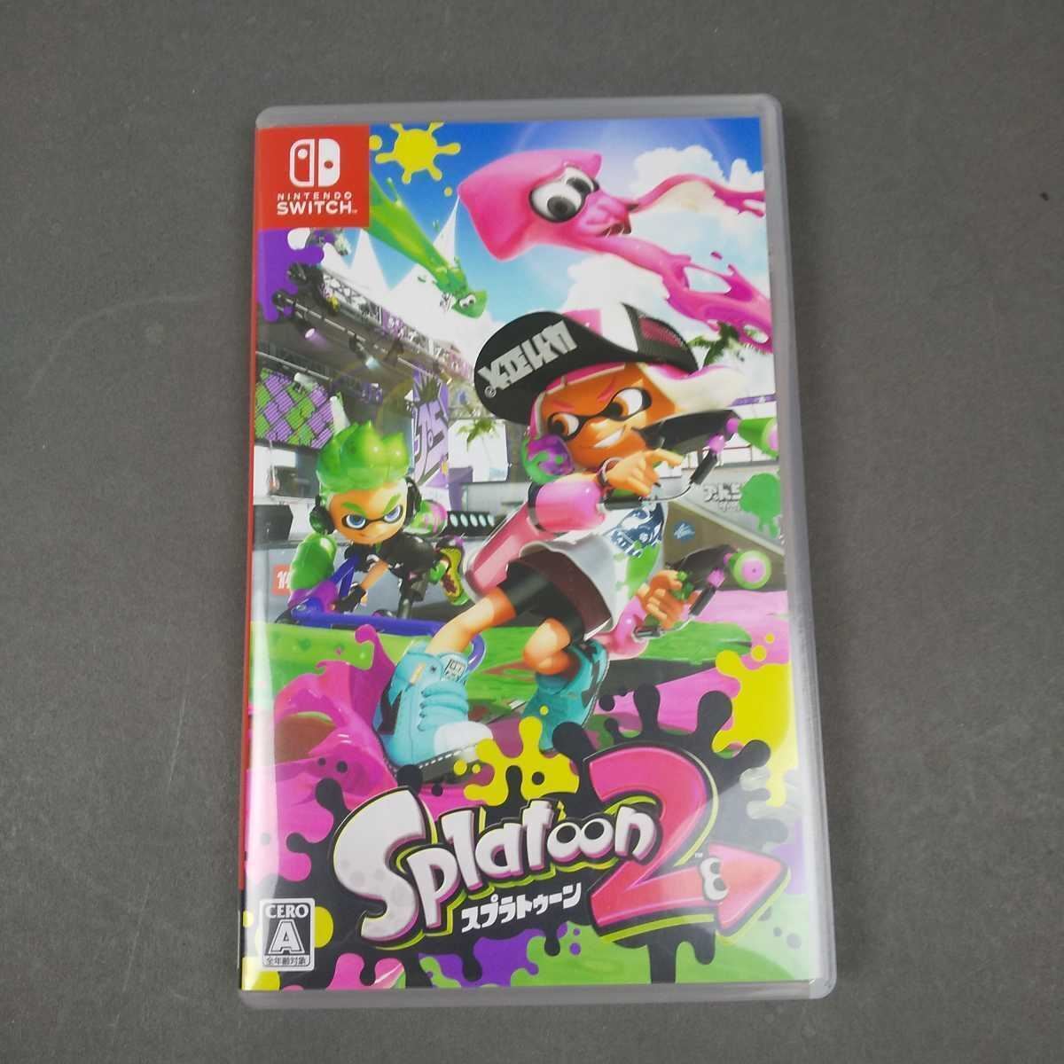 Used Nintendo SWITCH Console System SPLATOON 2 Limited Model From