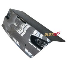 Cubierta escotilla tapa maletero trasero fibra carbono estilo OE para 08+ Mitsubishi Lancer EVO10
