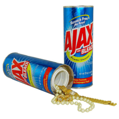 AJAX BLEICHVORRAT KANN VERSTECKTE ABLENKUNG SICHER GEHEIM VERSTECKT AUTOFLASCHE ZUHAUSE UK