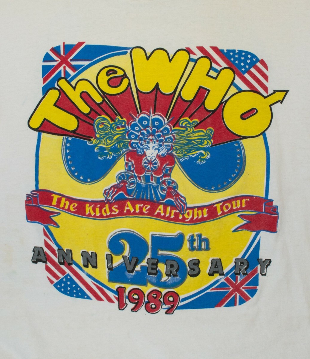 Vintage 1989 The Who Kids Are Alright 25th Anniversary Tour