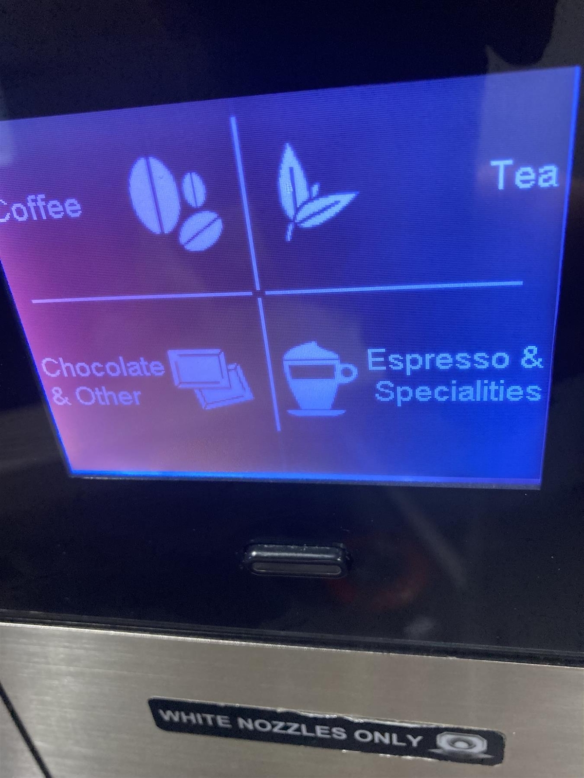 Coffee Station + Flavia Barista Machine with Merchandiser (D2E4B02CF