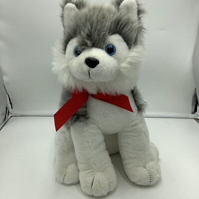 red husky plush