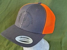JB Pro Construction LLC  Adjustable Gray Red Baseball Cap Hat by The Classics