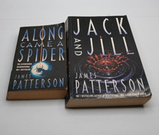 jack and Jill  & Along Came a Spider by James Patterson Paperback small/med pbac