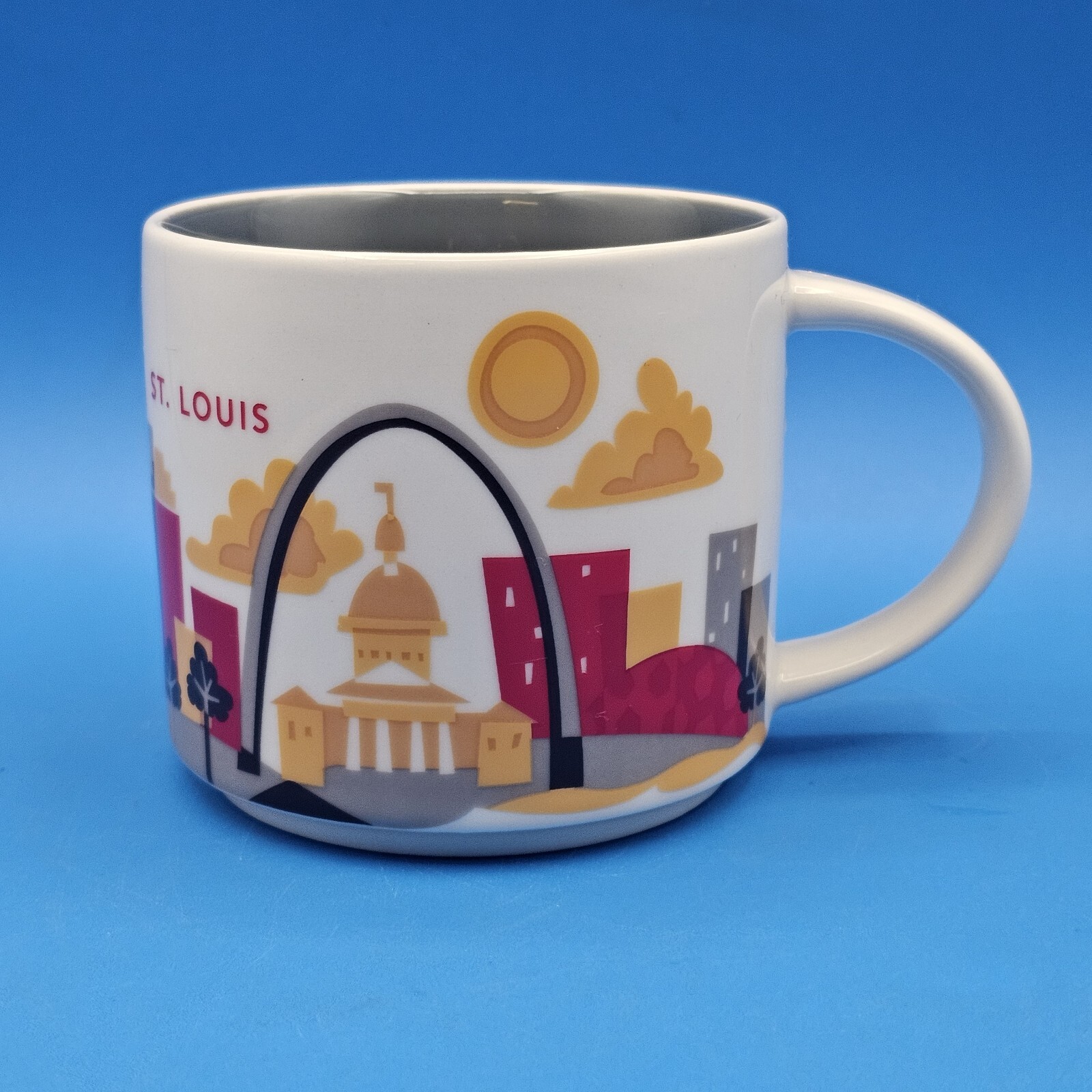 St Louis You Are Here Series Starbucks 14 Oz Coffee Mug No Box