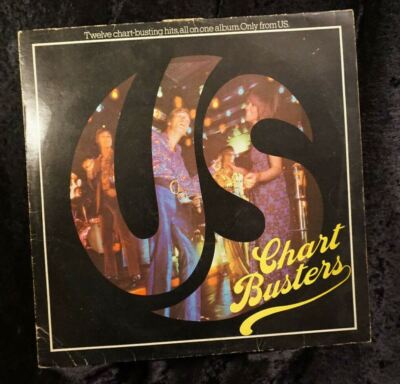 US CHART BUSTERS - Rare 12''  Vinyl 1974 Rock/Pop Compilation Collectable Retro