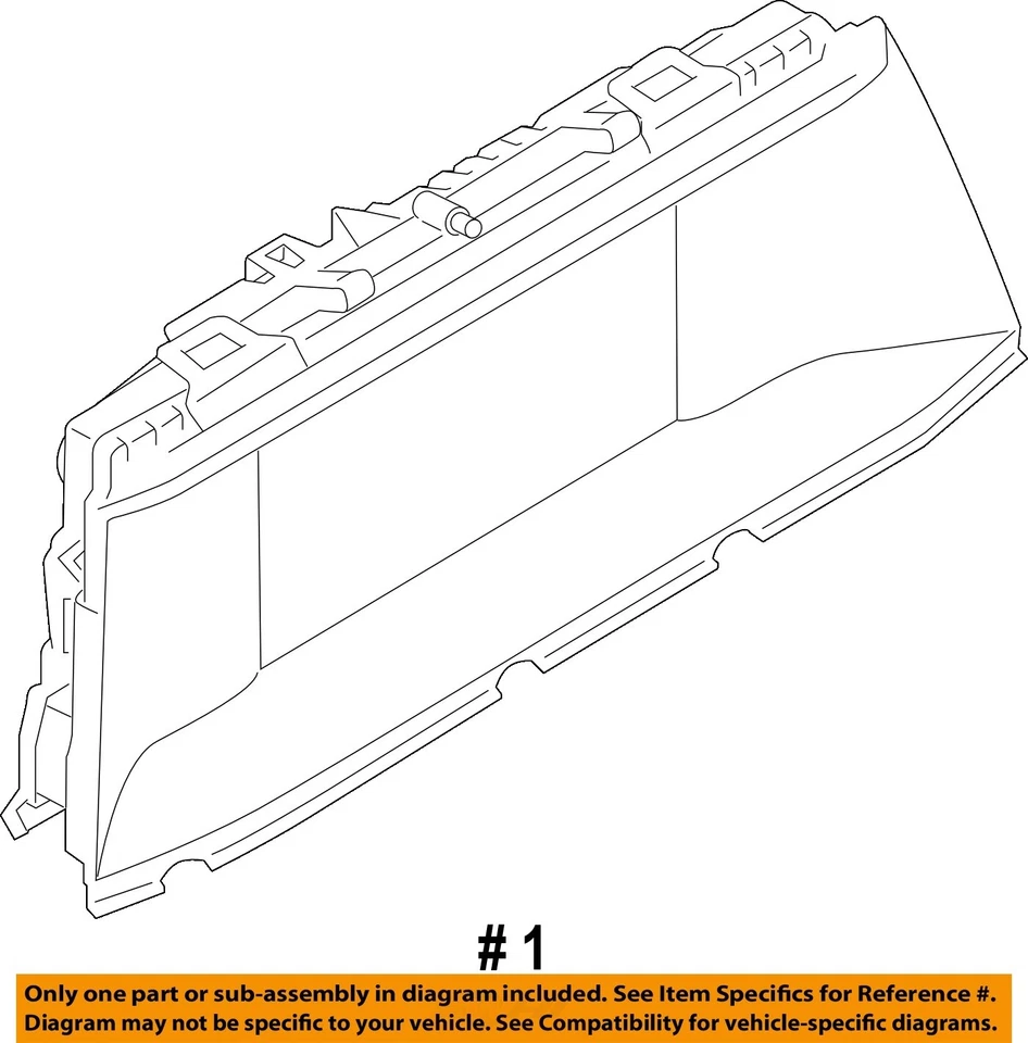 Pantalla de infoentretenimiento usada se adapta a: BMW 535I 2016 pantalla de visualización tablero delantero 10`` scr Foto 4 de 4
