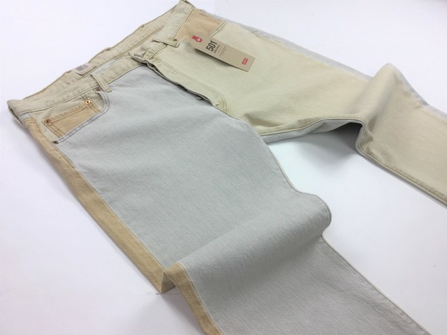 501 Original Fit Color Block Jeans Mens 
