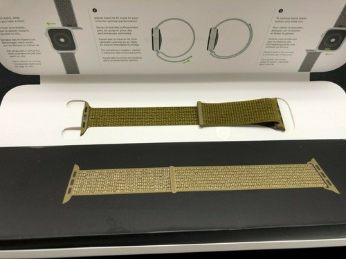 OEM GENUINE Apple Watch Band Olive Flak 