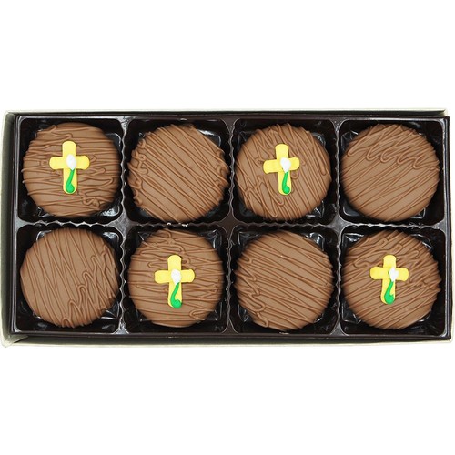 Philadelphia Candies Easter Cross Religious Milk Chocolate Covered OREO® Cookies - Picture 2 of 6