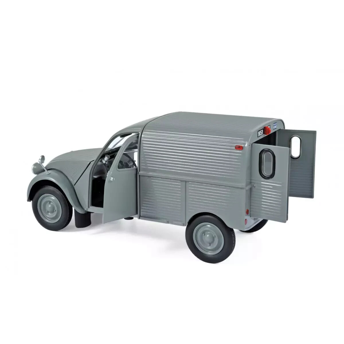 NOREV 1/ 18 Citroën 2CV グレー Norev 1/18 car Citroën 2CV Fourgonnette Van 1957 Gray Grey