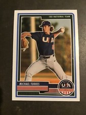 2023 Stars & Stripes Michael Torres Base Card 18U National Team