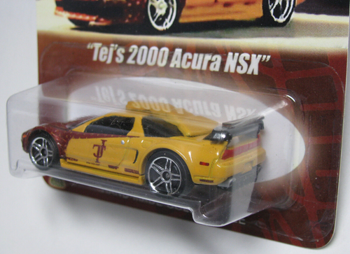 2 Fast 2 Furious Tej Acura NSX Gold Louis Vuitton 1/64 Custom Hot Wheels - Picture 3 of 7