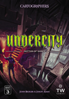 Cartographers: Undercity   Depths of Sabek (EN) [Map Pack 3]
