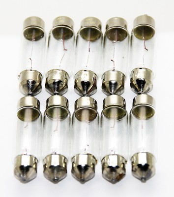 10x 42mm Festoon C3W 12V 5W S8.5 Bulb Lamp 12 Volt E Approved