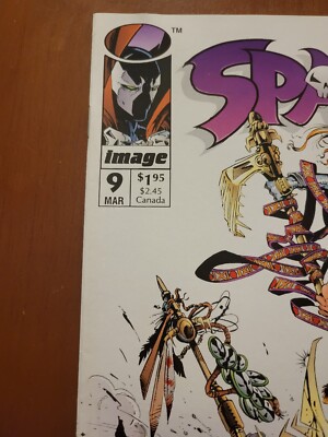 SPAWN 9 1ST APPEARANCE ANGELA MEDIEVAL SPAWN (1993, IMAGE COMICS