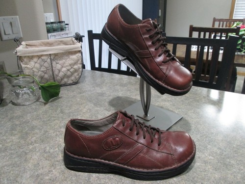 Mens MERRELL World Peace Brown Leather 